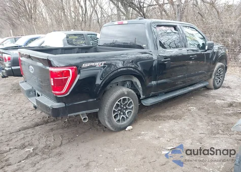 2023 Ford F150 Supercrew из США, поврежденный, VIN 1FTFW1E59PFA89187